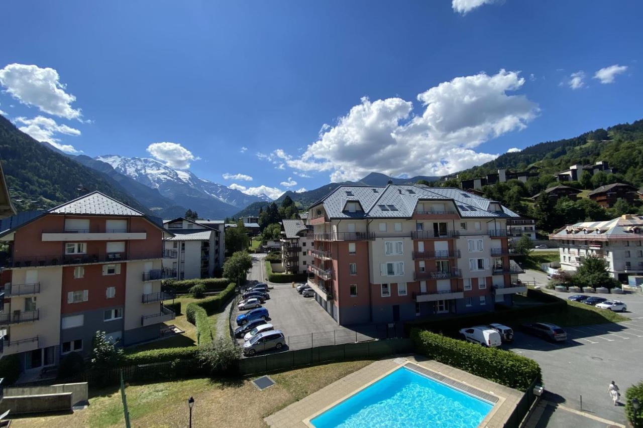 Flat In Residence With Swimming Pool サン・ジェルヴェ・レ・バン エクステリア 写真
